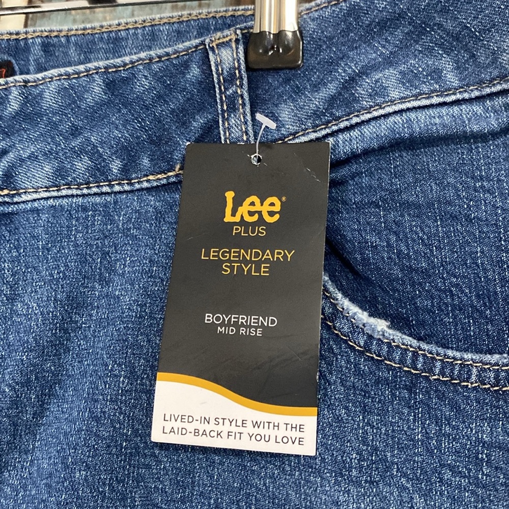 👖Lee 22W mid rise boyfriend Jeans - Picture 5 of 16